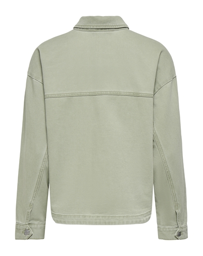 Only - ONLLara Denim Shacket Jakke - Laurel Wreath